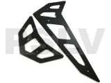 FUP-191 - Fusuno Black G10 Fiberglass Horiz/Vert Fins T-REX 600 XL